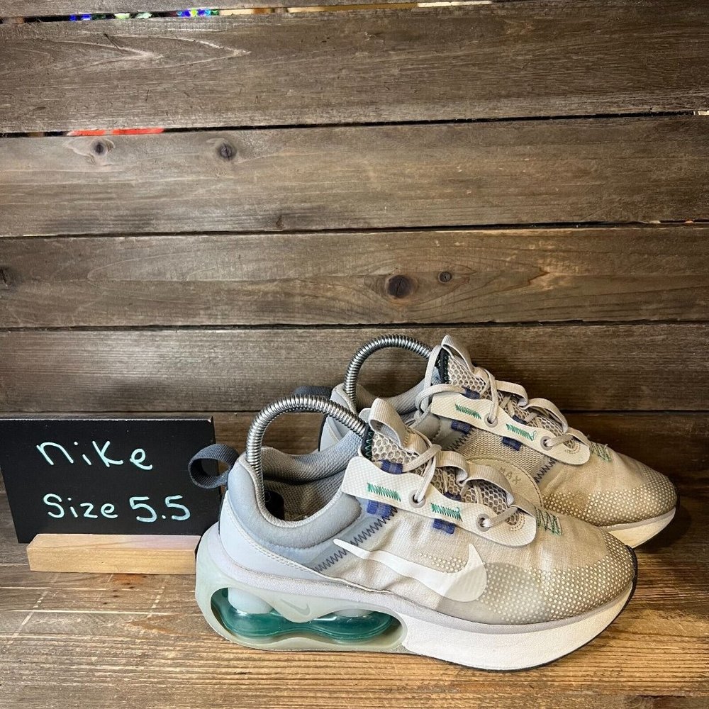 Kids Nike Air Max GS‎ Photon Dust Clear White Athletic Sneakers Shoes Size 5.5 Y